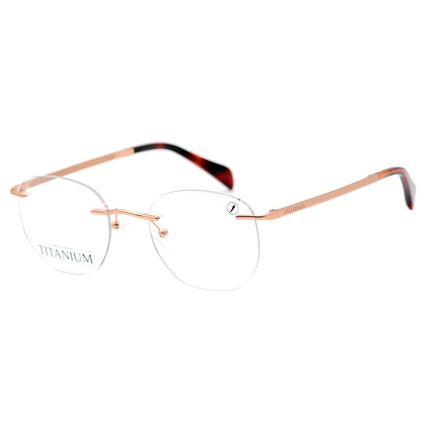 LV.MT.0837.1 Armacao Para Oculos de Grau Unissex Chilli Beans Classicos Modelo 3 Pecas Tartaruga Dour -4-